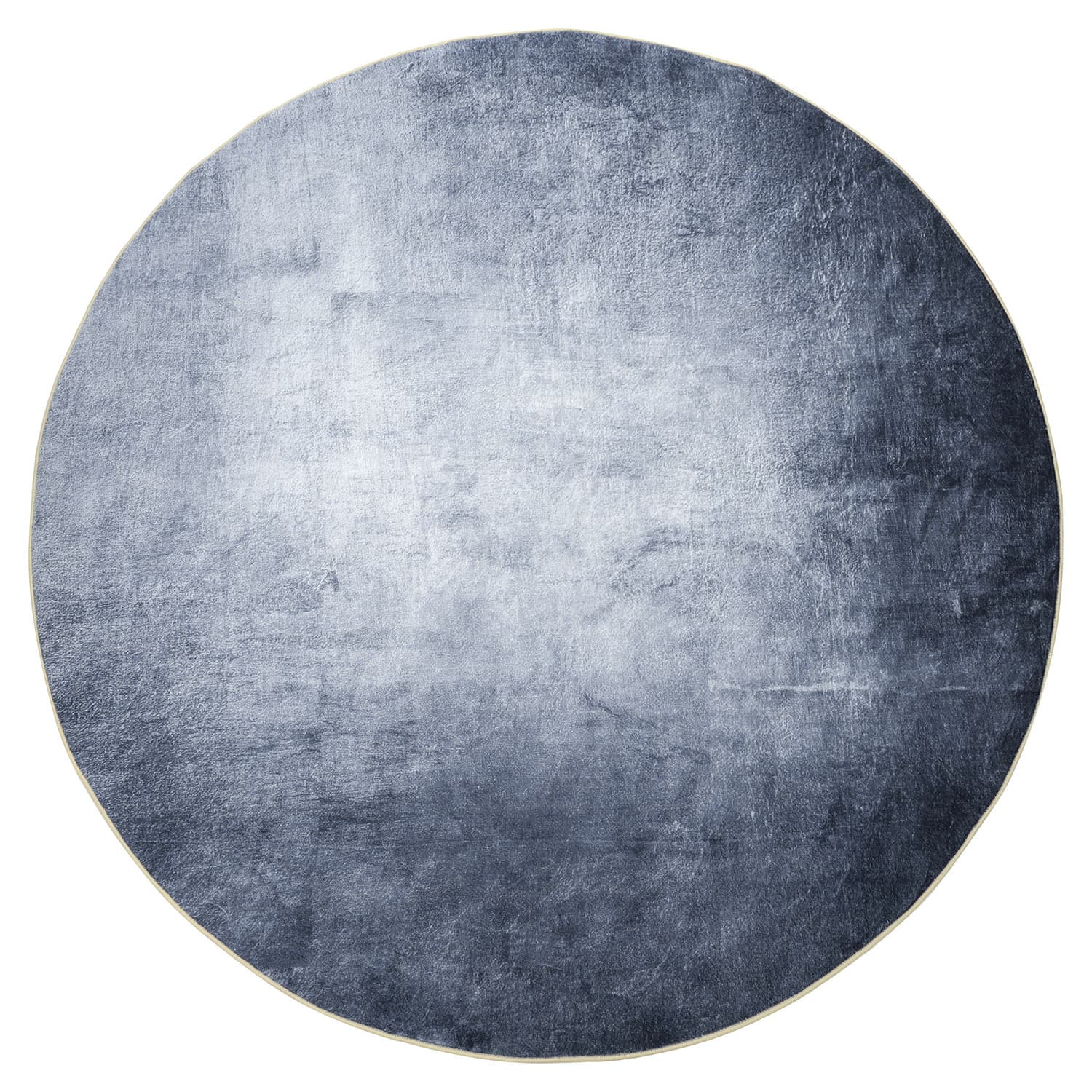 Rund Teppich - Serifos (dunkelgrau) (Größe: Ø 160 cm)