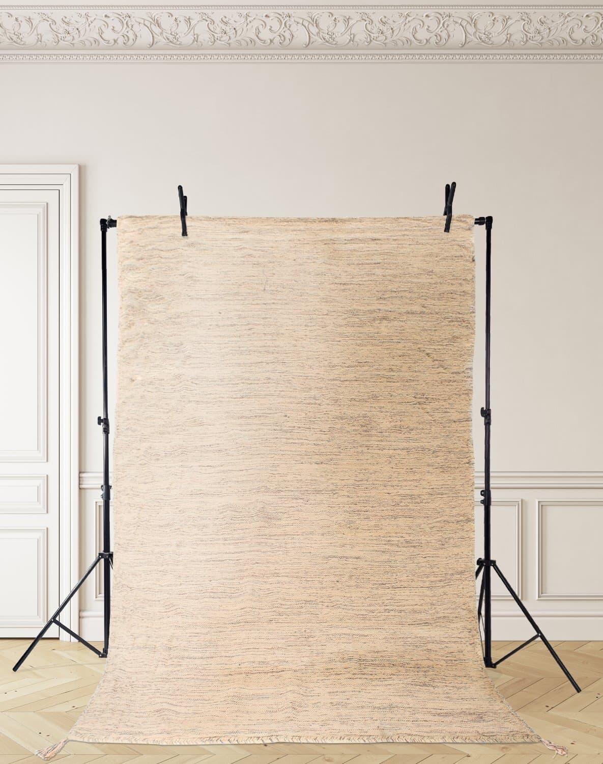 Baumwollteppich - Monte (braun) (Größe: 80 x 150 cm)