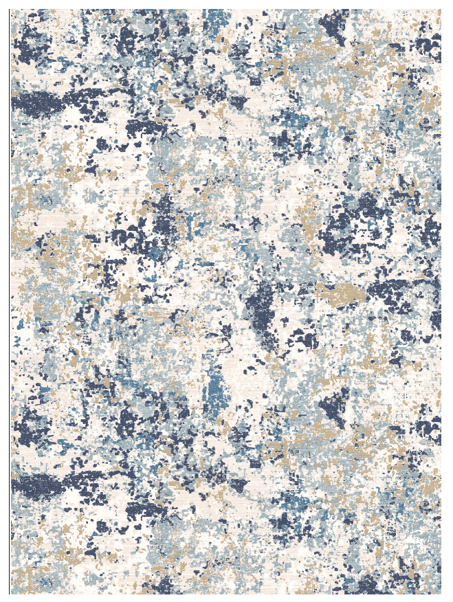 Wilton-Teppich - Hiboun (blau) (Größe: 200 x 280 cm)