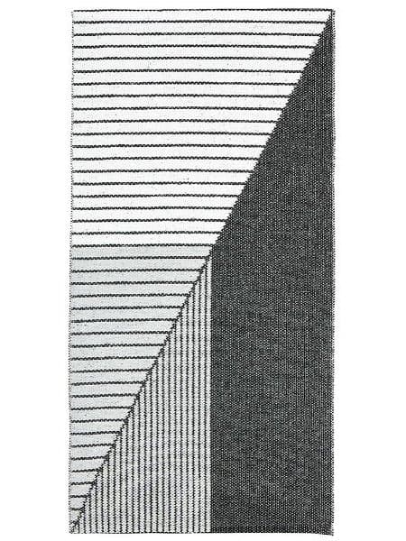 Kunststoffteppiche - Der Horred-Teppich Stripe (grau) (Größe: 70 x 140 cm)
