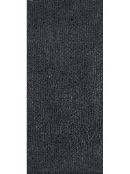 Kunststoffteppiche - Der Horred-Teppich Solo (schwarz) (Größe: 70 x 250 cm)