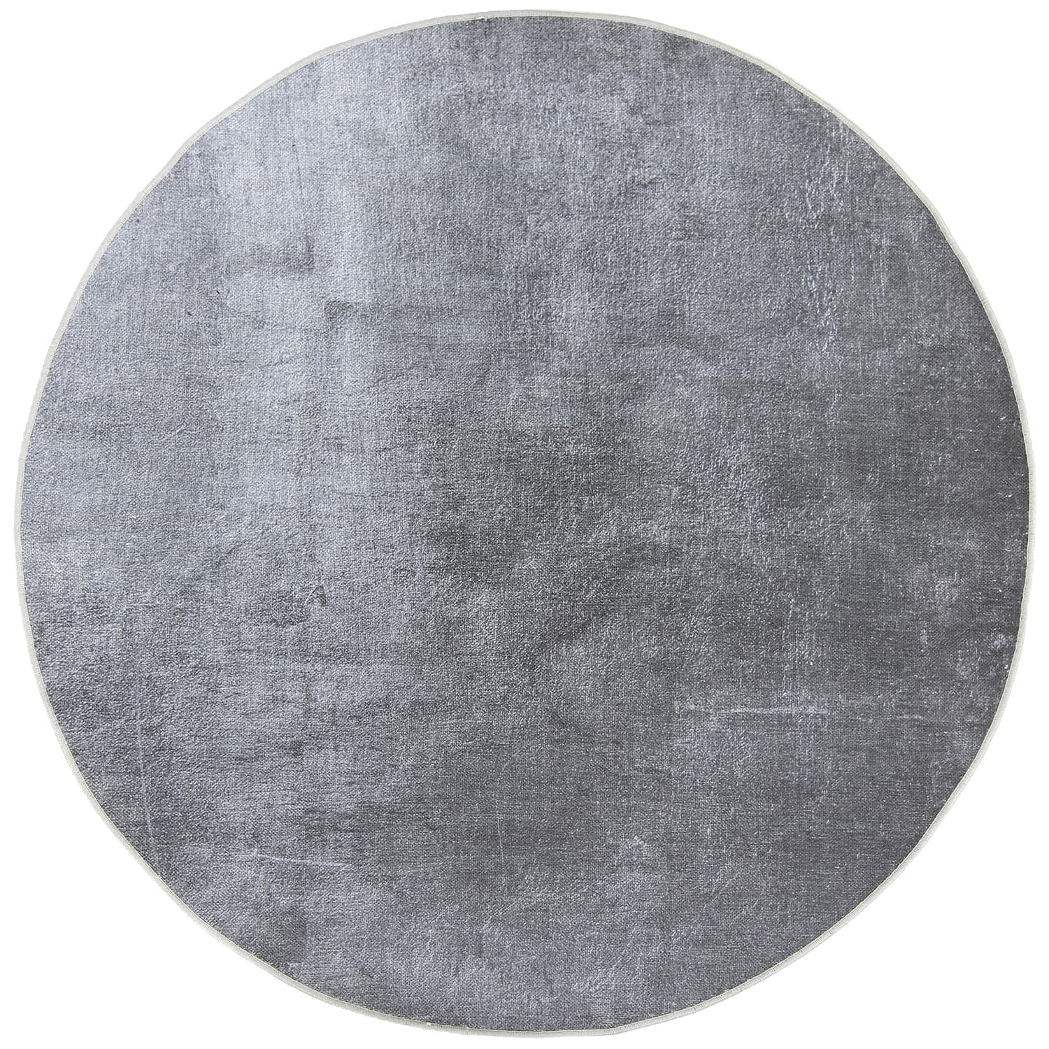 Rund Teppich - Artena (grau) (Größe: Ø 200 cm)