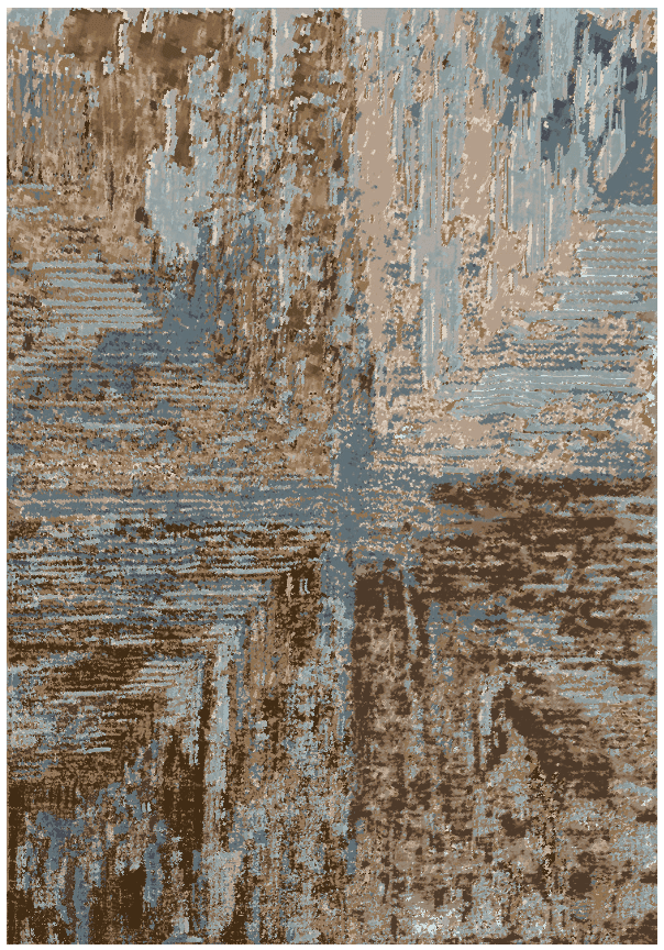Wilton-Teppich - Tizzano (blau/bunt) (Größe: 200 x 280 cm)