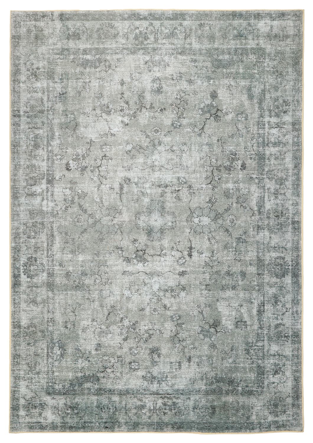 Wilton-Teppich - Gombalia (grau) (Größe: 160 x 230 cm)